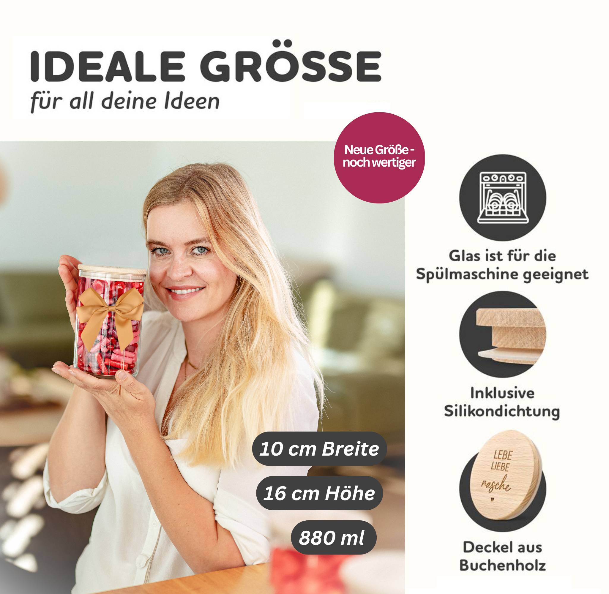 Geschenkglas „Du kannst alles schaffen ..."