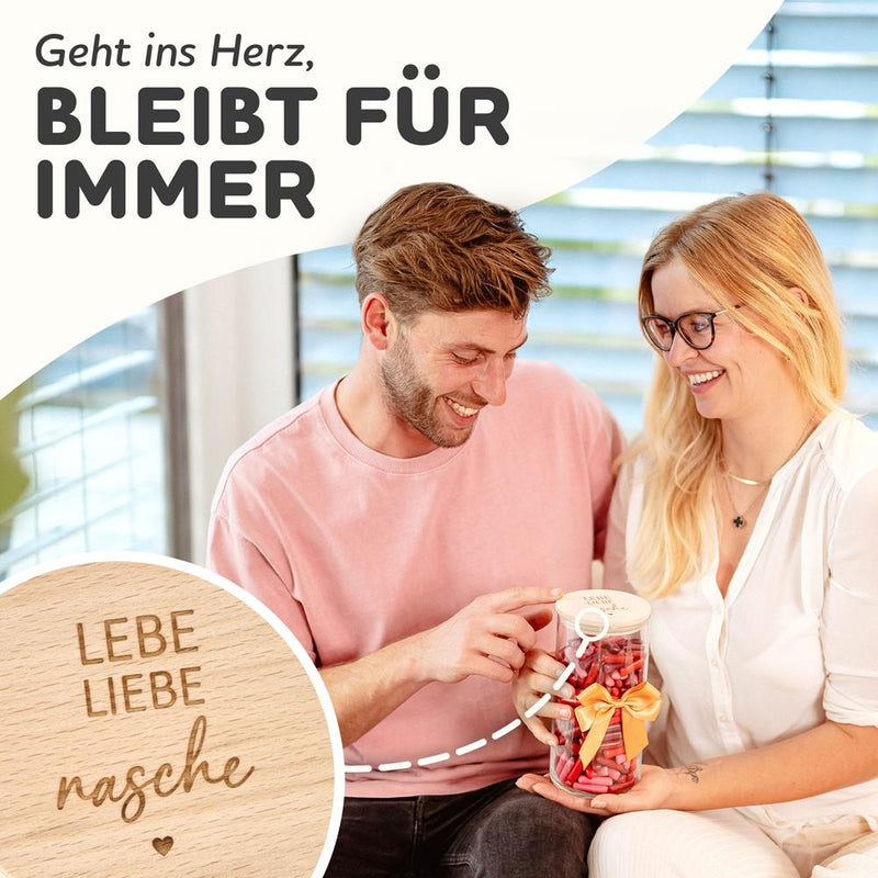 Geschenk-Glas "Naschglas"