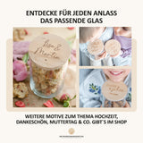 Geschenk-Glas "Hier werden Kalorien liebevoll aufbewahrt"