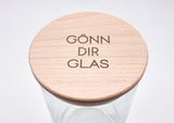 Geschenk-Glas "Gönn dir Glas"