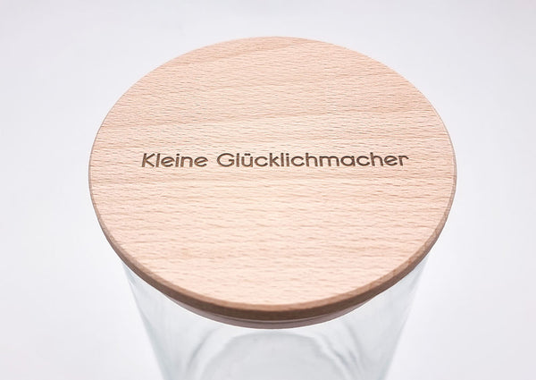 Geschenk-Glas "Kleine Glücklichmacher"