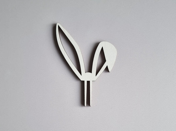 Cake Topper, geknickte Hasenohren 